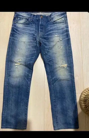 RED CARD 스트레이트 데님