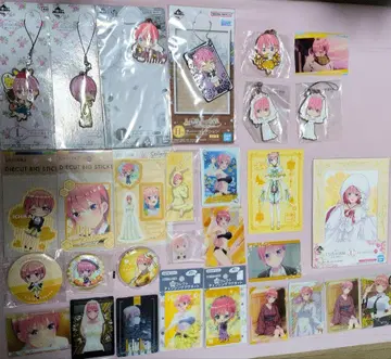 5등분의 신부 나카노 이치카 캐릭터 굿즈 세트