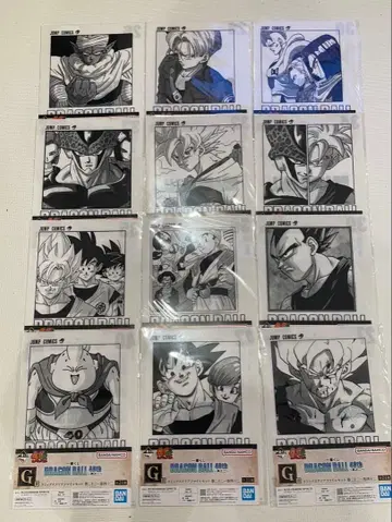 드래곤볼 40주년 제일복권 파일 G상 12장 세트