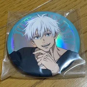 주술회전 고죠 사토루 세가 럭키 쿠지 캔뱃지 오로라 ver. 세가 복권