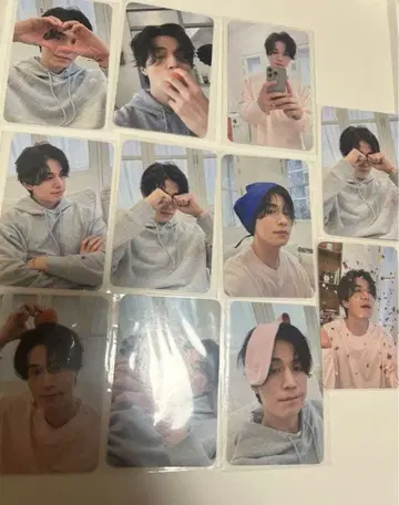 욱동 이동욱 2025 한국 팝업 랜덤 트레이딩 카드 11장