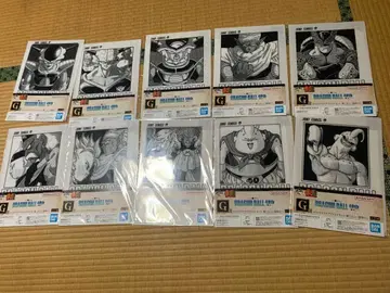 제일복권 드래곤볼 40th G상 클리어 파일 세트 10종