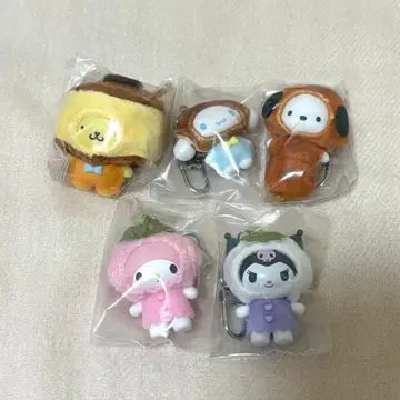 산리오 치비토모 화과자 폼폼푸딩 시나몬 포차코 마이멜로디 쿠로미