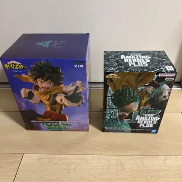 히로아카 미도리야 이즈쿠 피규어 2점