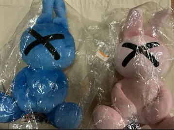 X 표시 토끼 봉제 인형 솔라닌 아사노 이니오