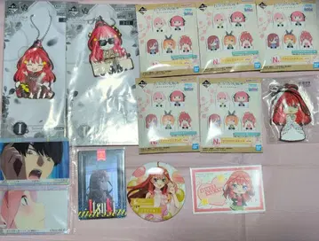 5등분의 신부 캐릭터 굿즈 세트