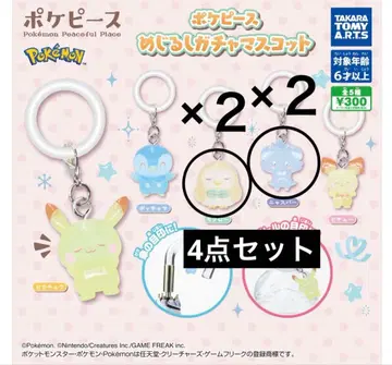 포켓몬스터 피스 메지루시 액세서리 4종 세트