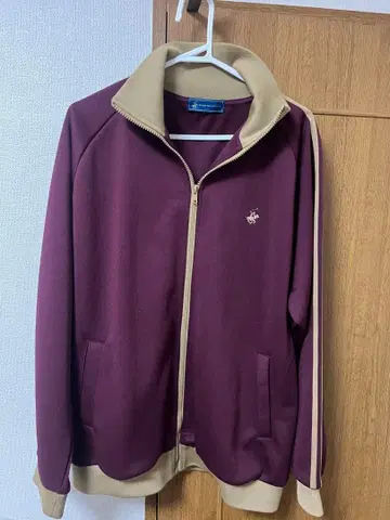 BEVERLY HILLS POLO CLUB 저지 L 버건디