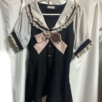 리즈리사 세일러 카라 셋업 블랙