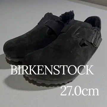 BIRKENSTOCK LONDON SHEARLING 27cm 독일제 블랙