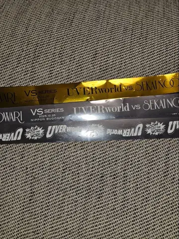 UVERworld vs SEKAI NO OWARI 금 테이프 세트