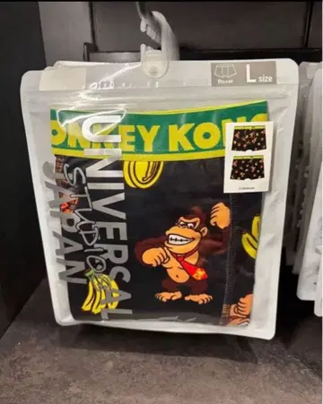 USJ 한정판 동키콩 복서 팬츠 L 사이즈
