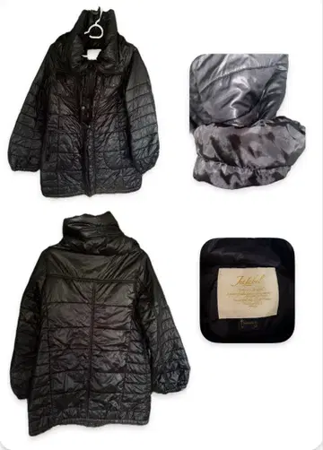 블랙 다운 자켓