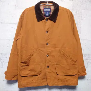 90s LAND'S END 랜드스엔드 헌팅 자켓 덕 브라운