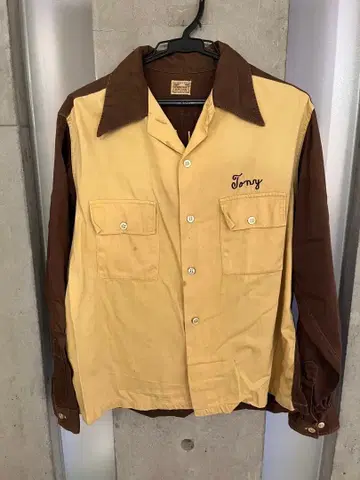 TOWNCRAFT 볼링 셔츠 긴팔