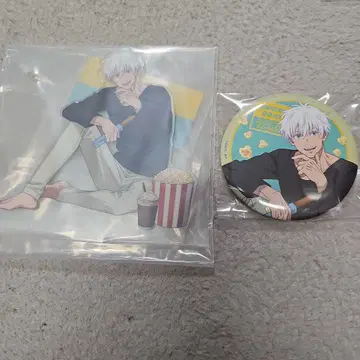 세가 럭키 쿠지 주술회전 고죠 사토루 캔뱃지 아크릴 스탠드