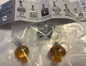 산엑스 마스코트 참 3개 세트 미캉보야 타레판다 코게팡