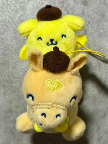 2 RODY x SANRIO 작은 페어 봉제 인형 폼폼푸딩