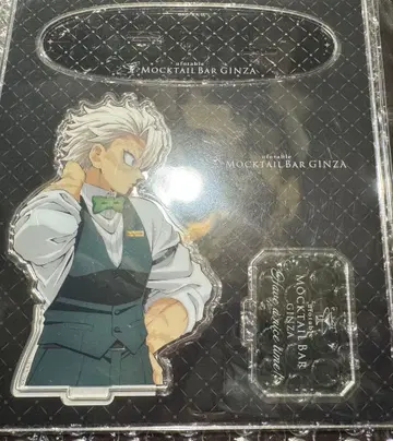 귀멸의 칼날 모크테일 바 디저트 아크릴 스탠드 시나즈가와 사네미