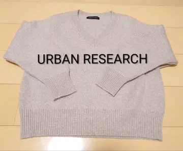 URBAN RESEARCH V넥 니트