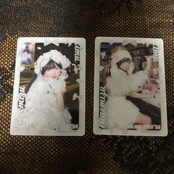 큐르링 해봐 LARME 페스티벌 신기루 아뮤 트레이딩 카드