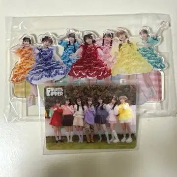 후르츠 지퍼 3주년 기념 뽑기 50회 특전 아크릴 스탠드