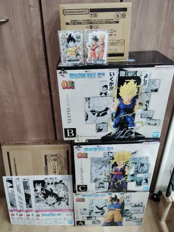 드래곤볼 제일복권 40주년 제2탄 손오공 베지터 손오반 하위상