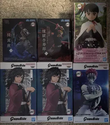 아카자 기유 도우마 시노부 카나오 피규어 6체 세트