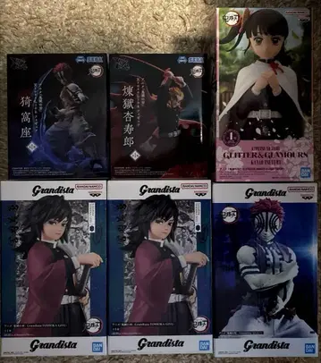 렌고쿠 아카자 기유 카나오 피규어 6체 세트