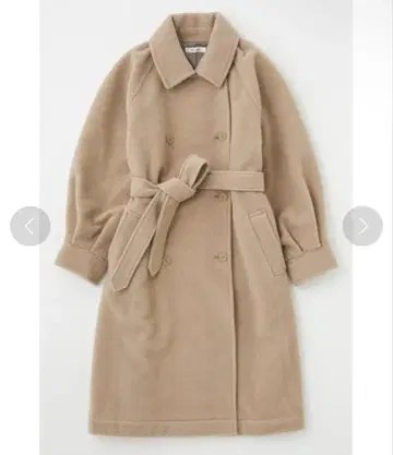 moussy 마우지 롱 코트 여성용 코트 베이지 브라운