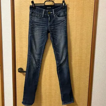 MOSSY OAK 스키니 데님 다크 블루