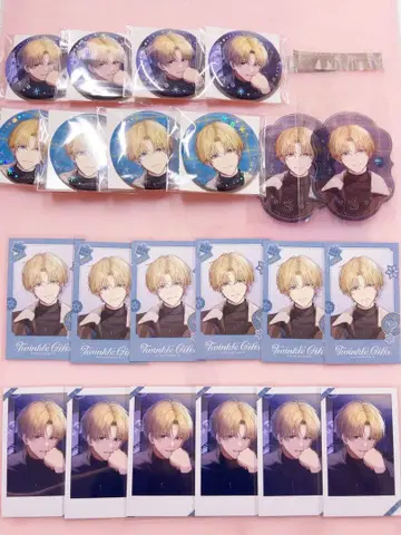 엑스알비오 랜덤 폴라로이드풍 카드 캔뱃지 Twinkle Gifts