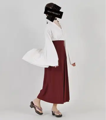 NO.S PROJECT 보르도 하카마 스커트 M