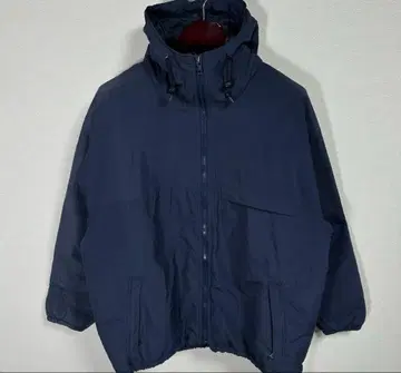 llbean 80s USA제 나일론 후디 패딩 자켓 신살레이트