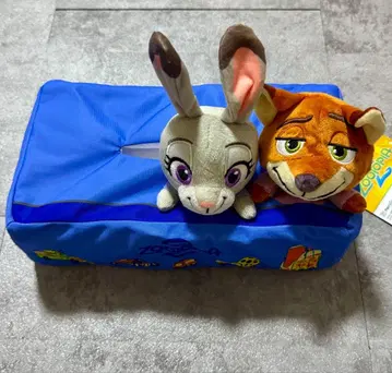 주토피아 디오라마 티슈 케이스 디즈니