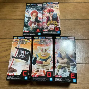 원피스 월드 컬렉터블 피규어 엘바프 5종 컴프