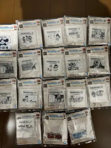 드래곤볼 MOKUJI 스탠드 & 로고 블록 컴플리트