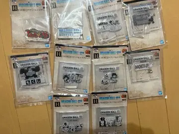 드래곤볼 제일복권 H상 로고 블록 10개 묶음 판매