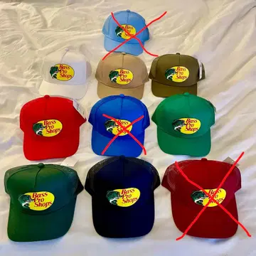 BASSPROSHOPS 메쉬 캡 의류