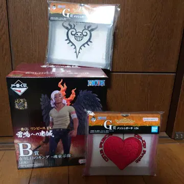 제일복권 원피스 피규어와 메쉬 파우치 세트