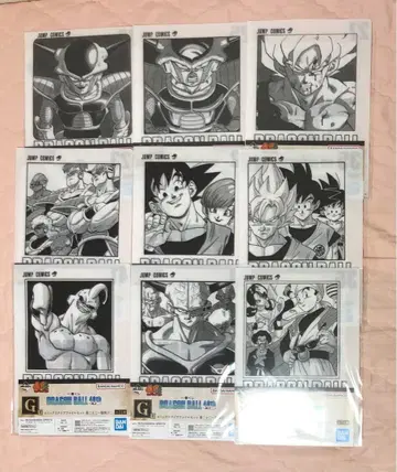 제일복권 드래곤볼 40th 그 두 번째 G상 클리어 파일 세트 9종