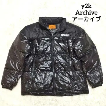 Archive 아카이브 y2k 90s 00s 충전솜 다운 광택 큰