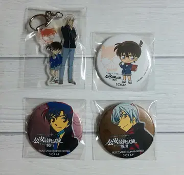 명탐정 코난 리얼 탈출 게임 캔뱃지&아크릴 키링