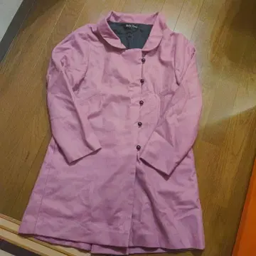 Baba Cool 핑크 롱 코트