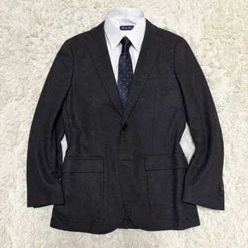 새상품급 유니버설 랭귀지 테일러드 자켓 다크 그레이 48 겨울용