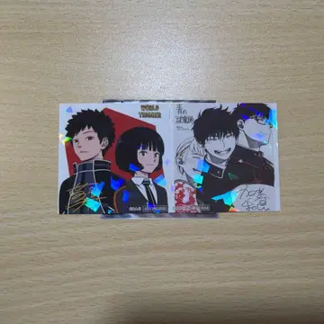 점프 페스타 2026 SQ 특제 홀로 스티커 월드 트리거 청의 엑소시스트