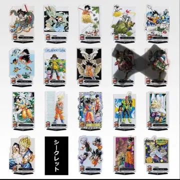 1번 복권 드래곤볼 40th 제2탄 F상 세미 컴프 세트