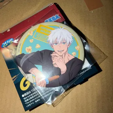 세가 럭키 쿠지 주술회전 Fun!Fun!Fun! G상 캔뱃지 고죠 사토루