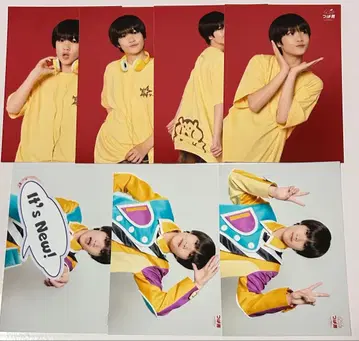 챙 남자 페스티벌 미네와키 미네다이가이 브로마이드 7장 세트