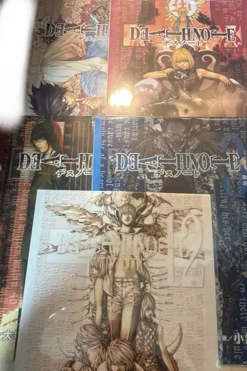 제일복권 DEATH NOTE F상 클리어 포스터 묶음 판매